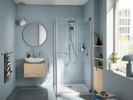 Душевая стойка Grohe QuickFix Vitalio Start 250 с верхним и ручным душем хром 26989001