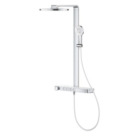 Душевая стойка Grohe Rainshower Aqua Pure с термостатом хром 1016800000