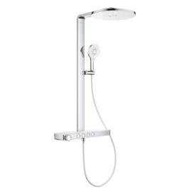 Душевая стойка Grohe Rainshower Aqua Pure с термостатом хром 1016800000