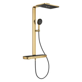 Душевая стойка Grohe Rainshower Aqua Pure с термостатом холодный рассвет 100962GL00