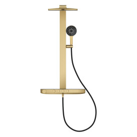 Душова стійка Grohe Rainshower Aqua Pure з термостатом холодний світанок матовий 101680GN00