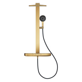 Душова стійка Grohe Rainshower Aqua Pure з термостатом холодний світанок 101680GL00