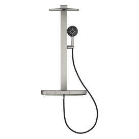 Душова стійка Grohe Rainshower Aqua Pure із термостатом суперсталь 101680DC00