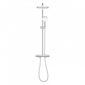 Душова стійка Grohe Tempesta System 250 Cube з термостатом хром 26689001