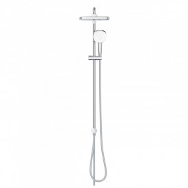 Душова стійка Grohe Tempesta System 250 Cube з верхнім та ручним душем хром 26694001