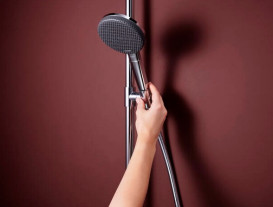 Душевая стойка Hansgrohe Raindance Alive S Puro 300 1jet EcoSmart с термостатом Ecostat Element хром 24593000