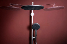 Душевая стойка Hansgrohe Raindance Alive S Puro 300 1jet EcoSmart с термостатом Ecostat Element хром 24593000