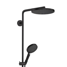 Душевая стойка Hansgrohe Raindance S 240 1jet EcoSmart+ с термостатом черный матовый 28825670