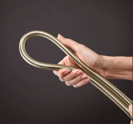 Душевая стойка Hansgrohe Raindance S 240 1jet EcoSmart с термостатом бронза 28823140