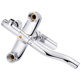 Душевая стойка Kroner KRP Armada-C064K со смесителем и душевым гарнитуром хром CV024319