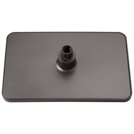 Душова стійка Kroner KRP Armada-GRP066 із змішувачем та душовим гарнітуром графіт CV033880