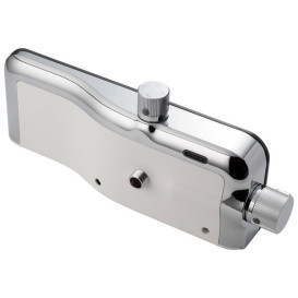 Душова стійка Kroner KRP Armada-SCH065 зі змішувачем та душовим гарнітуром хром/чорний CV033878