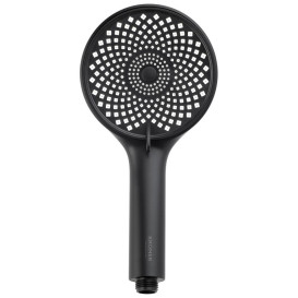 Душова стійка Kroner KRP Armada-SCH065 зі змішувачем та душовим гарнітуром хром/чорний CV033878