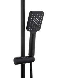 Душевая стойка Kroner KRP Armada-SCH066 со смесителем и душевым гарнитуром черный CV033873