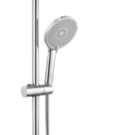 Душевая стойка Kroner KRP Armada-W065 со смесителем и душевым гарнитуром хром CV033872