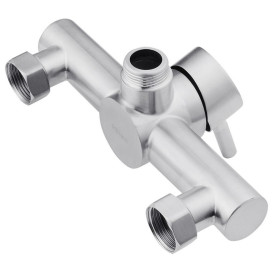 Душевая стойка Kroner KRP Edelstahl Klassisch-ESG062 со смесителем нержавеющая сталь CV029549