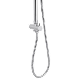 Душова стійка Kroner KRP Edelstahl Klassisch-ESG231 з душовим гарнітуром нержавіюча сталь CV029978