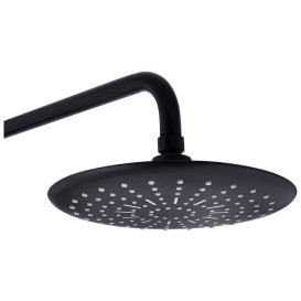 Душевая стойка Kroner KRP Edelstahl Klassisch-SCH063 со смесителем и душевым гарнитуром черный CV025650