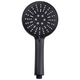 Душевая стойка Kroner KRP Edelstahl Klassisch-SCH063 со смесителем и душевым гарнитуром черный CV025650