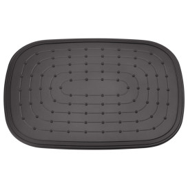 Душевая стойка Kroner KRP Edelstahl Kubus-PVD063 со смесителем и душевым гарнитуром нержавеющая сталь графит CV035906