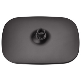 Душевая стойка Kroner KRP Edelstahl Kubus-PVD063 со смесителем и душевым гарнитуром нержавеющая сталь графит CV035906