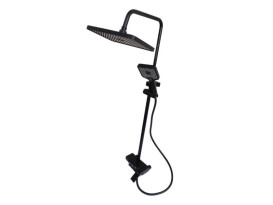 Душевая стойка Millz со смесителем и душевым гарнитуром черный MRS-AL-C200 (black)