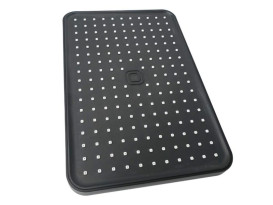 Душевая стойка Millz со смесителем и душевым гарнитуром черный MRS-AL-C40 (black)