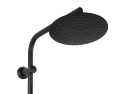 Душевая стойка Rea Bliss с термостатом черный REA-P8804