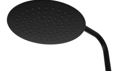 Душова стійка Rea Міке з чорним термостатом REA-P0550