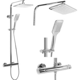 Душевая стойка Rea Tom с термостатом хром REA-P7100