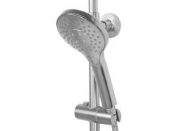 Душевая стойка Rea Vincent с термостатом никель REA-P6603
