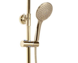 Душова стійка Rea Vincent із термостатом золото REA-P8005