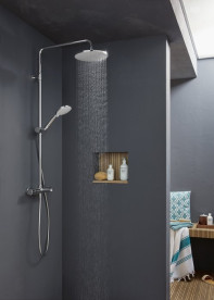 Душова стійка Villeroy & Boch Universal Showers з термостатом хром TVS00001200061