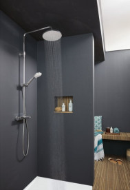 Душова стійка Villeroy & Boch Universal Showers з термостатом хром TVS00001300061