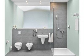 Душевой акриловый поддон Grohe 90х90 универсальный белый 39301000