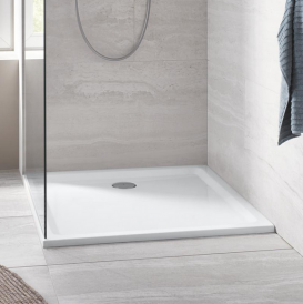 Душевой акриловый поддон Grohe 90х90 универсальный белый 39301000