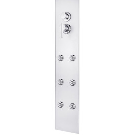 Душевой бокс Kroner KRP ArmadaWDCTF9090 90х90 см профиль сатин рифленное стекло CV031575