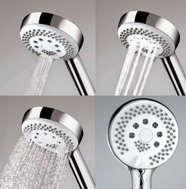 Душовий гарнітур для ванни 3S KLUDI LOGO пластик хром 6803005-00