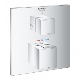 Душовий гарнітур Grohe Grohtherm Cube Rainshower Allure з термостатом латунь хром 34741000