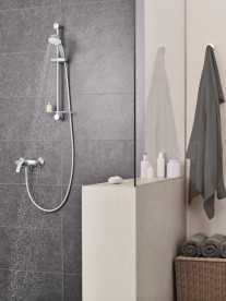 Душовий гарнітур Grohe Tempesta Rustic 100 4 режими струменя латунь / пластик хром 26086001