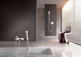 Душевой гарнитур Kludi Fizz 1S белый/хром 6764091-00