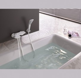 Душовий гарнітур Kludi Fizz 1S білий / хром 6765091-00