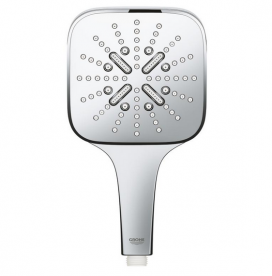 Душевой гарнитур со штангой Grohe Rainshower Smartactive Cube 130 3 типа струи хром 26583000