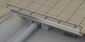 Жолоб водостічний Ravak Chrome OZW 750 нержавіюча сталь X01624