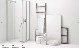 Душовий комплект Kerasan Nolita з верхнім і ручним душем хром 923190