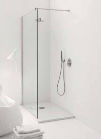 Душовий комплект Kerasan Nolita з верхнім і ручним душем хром 923190