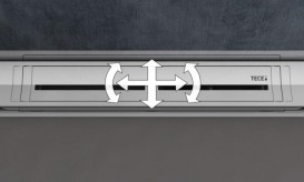 Душовий лоток TECE TECEdrainprofile 900 мм нержавіюча сталь полірована 670910