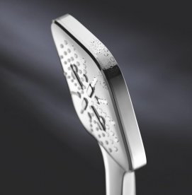 Душевой набор Grohe Rainshower Smartactive Cube 130 3 типа струи хром 26589000