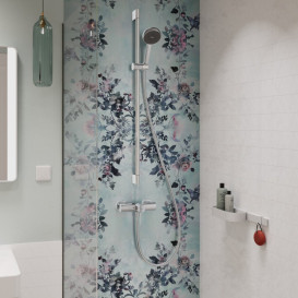 Душовий набір Hansgrohe Activera Select S 95 2 режими EcoSmart зі штаною 90 см хром 28046000