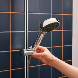 Душовий набір Hansgrohe Activera Select S 95 2 режими EcoSmart зі штаною 90 см хром 28046000